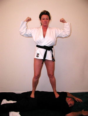 sexy karate girl